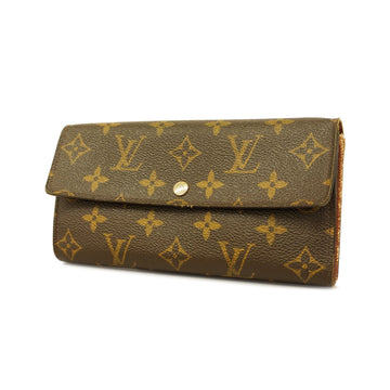 LOUIS VUITTONAuth  Monogram Portofeuil Sala Unisex Long Wallet