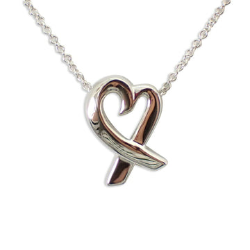 TIFFANY 925 loving heart pendant necklace