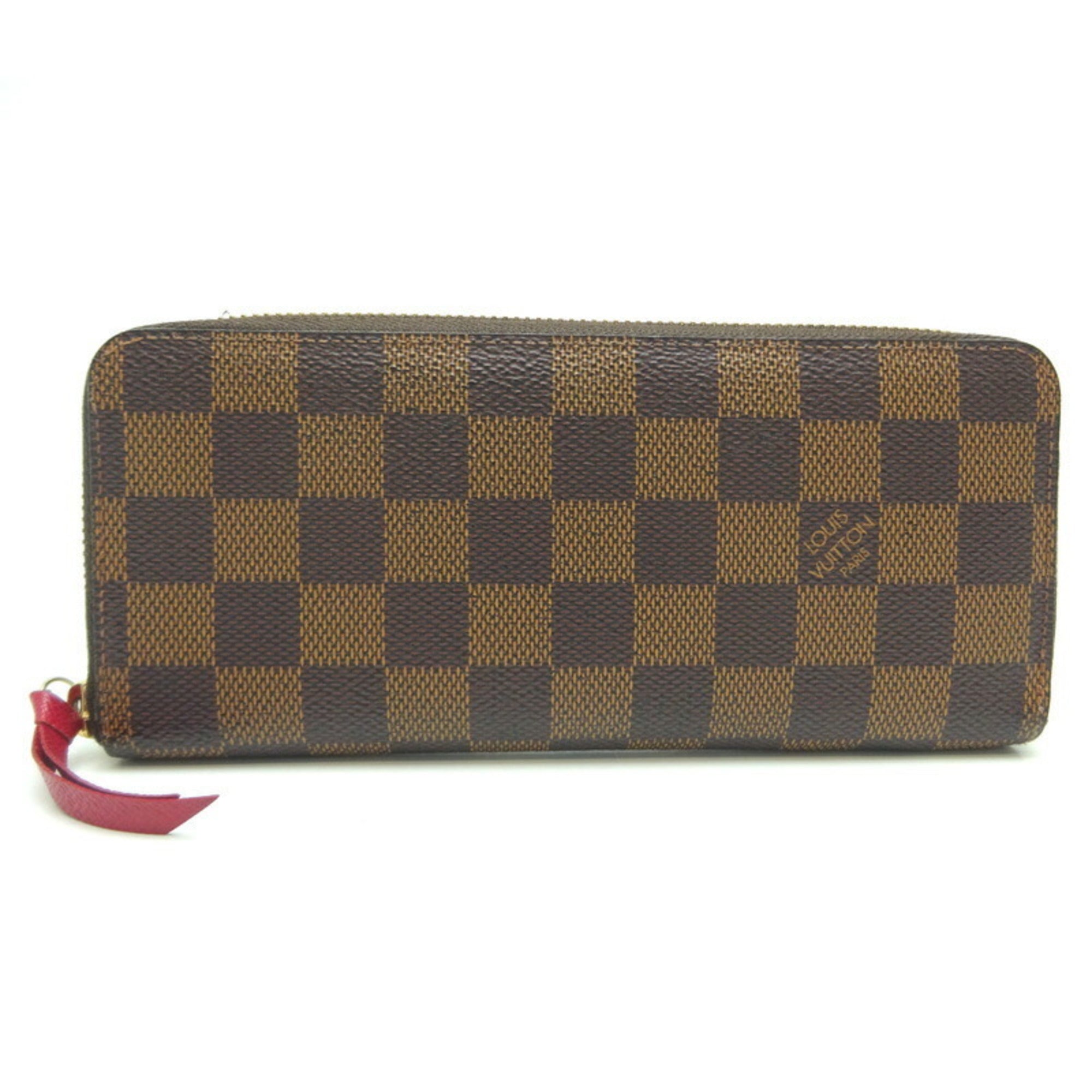 LOUIS VUITTON Portefeuille Clemence Women s Long Wallet