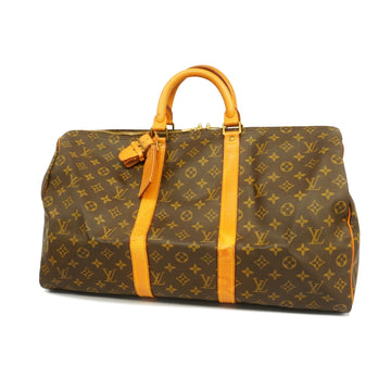 LOUIS VUITTONAuth  Monogram Keepol 50 M41426 Men,Women,Unisex Boston Bag