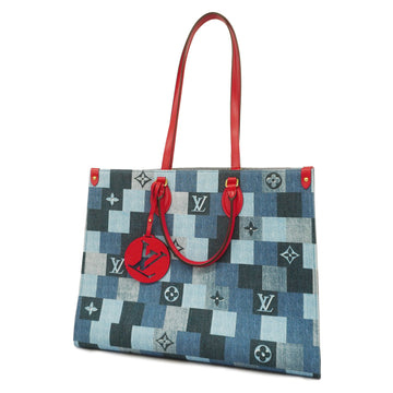 Louis Vuitton LOUIS VUITTON Monogram Denim Sack Add GM Backpack Rucksack  Blue M95056 Sac A Dos