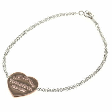 TIFFANY bracelet RTT return toe heart tag silver 925 metal ladies &Co.