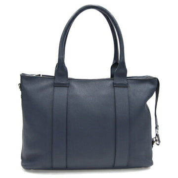 JIMMY CHOO tote bag navy leather men's women's star