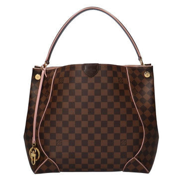 Louis Vuitton Kaiser Hobo Damier Shoulder Bag Canvas Even Women's