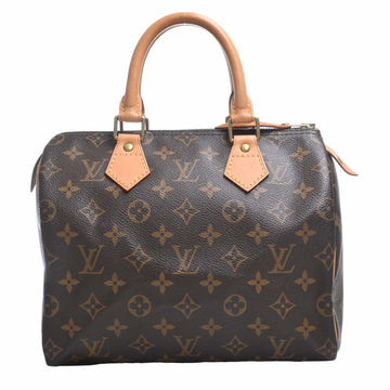 LOUIS VUITTON Monogram Speedy 25 Handbag Boston Bag M41528 Brown Women's