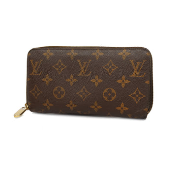 Louis Vuitton Monogram Zippy Wallet M60017 Men,Women,Unisex Long Wallet (bi-fold)