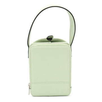 VALEXTRA trick track handbag small bag leather mint