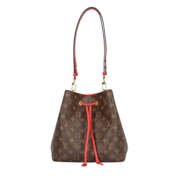 LOUIS VUITTON Neo Noe Monogram Campus Shoulder Bag Canvas M44021 Brown Women's