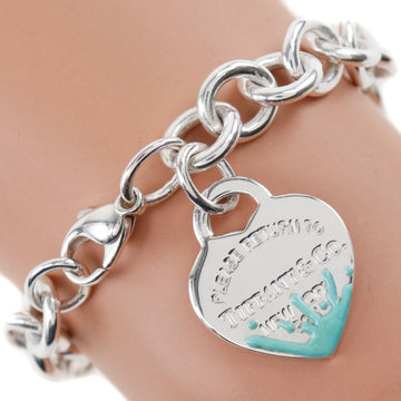 TIFFANY Return to Heart Tag Color Splash Silver 925 Women's Bracelet