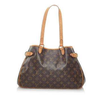 Louis Vuitton Monogram Batignolle Horizontal Tote Bag M51154 Brown PVC Leather Ladies LOUIS VUITTON