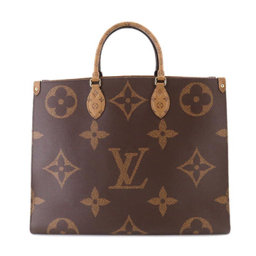 LOUIS VUITTON Giant Monogram Onthego GM 2way Tote Shoulder Bag M45320 RFID