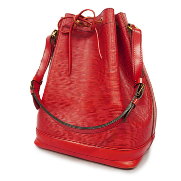 LOUIS VUITTONAuth  Epi Noe M59007 Women's Shoulder Bag Castilian Red