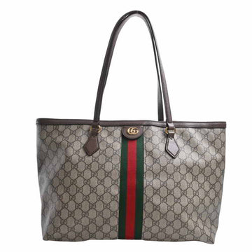 GUCCI Ophidia GG Supreme Medium Tote Bag 631685 Beige Brown