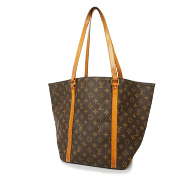 LOUIS VUITTON Shoulder Bag Monogram Sack M51108 Brown Ladies