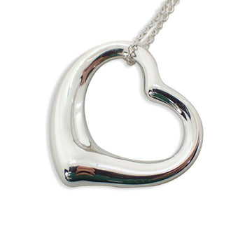 TIFFANY 925 Open Heart Large Pendant Necklace