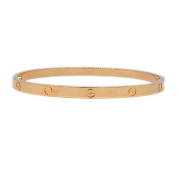 CARTIER K18PG love bracelet SM