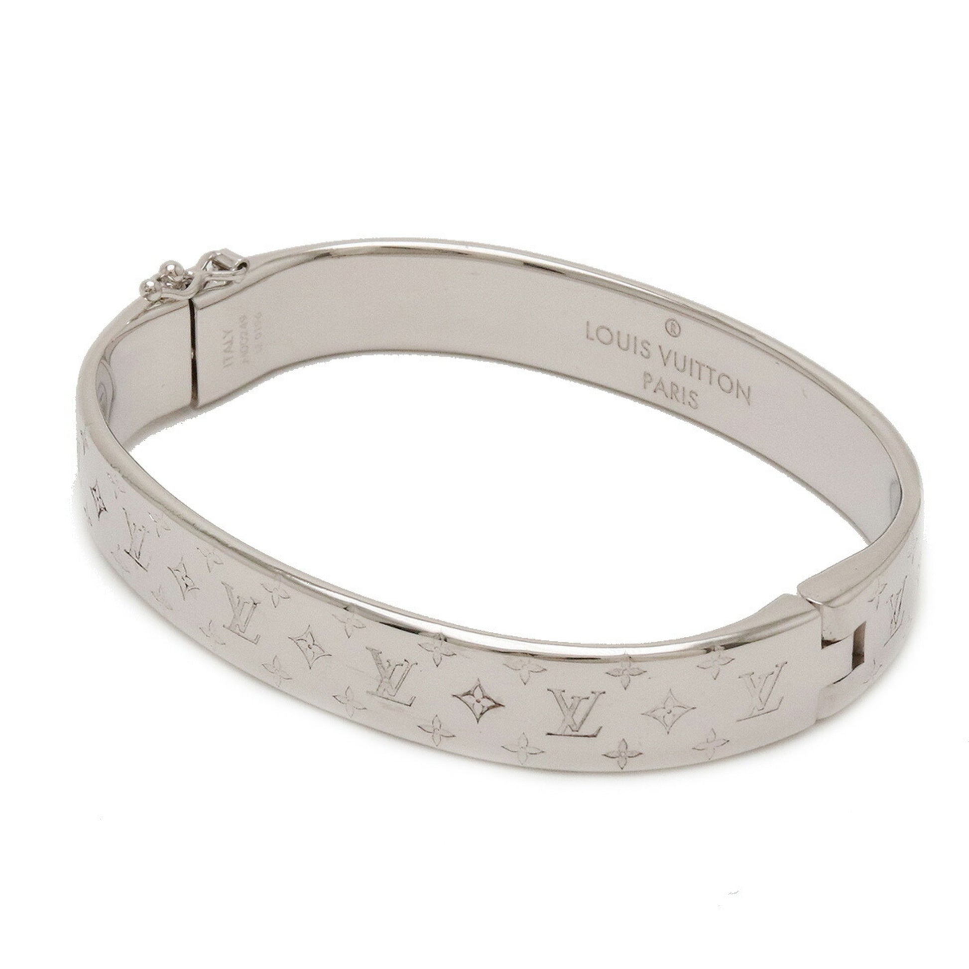 LOUIS VUITTON Bracelet cuff nanogram / bracelet / M00250 / SLV