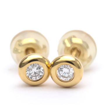TIFFANY By The Yard Diamond Earrings Diamond Pink Gold [18K] Stud Earrings Pink Gold