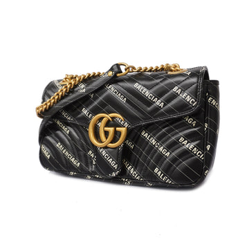 Gucci GG Marmont BALENCIAGA The Hacker Project 443497 Women's Leather