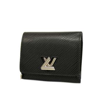 LOUIS VUITTON Wallet Epi Portefeuille Twist Compact M64414 Noir Ladies