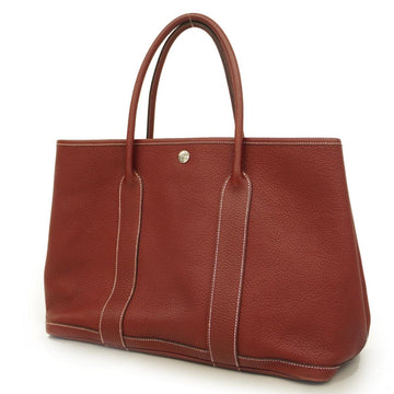 HERMES Tote Bag Garden Party PM M Negonda Rouge Ash Ladies