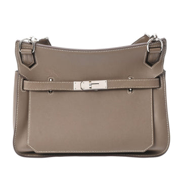 HERMES Gypsier 28 Etoupe Palladium hardware P stamp [around 2012] Women's Swift shoulder bag