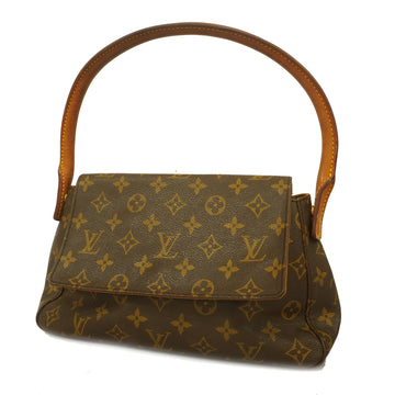 LOUIS VUITTONAuth  Monogram Mini Looping M51147 Women's Shoulder Bag