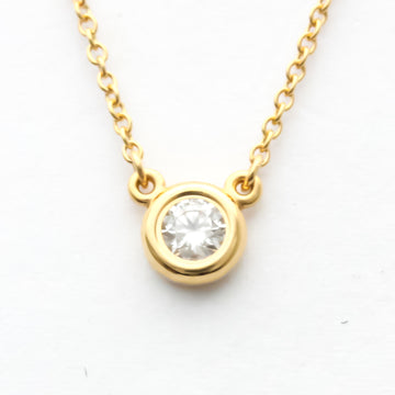 TIFFANY Diamonds By The Yard Pink Gold [18K] Diamond Men,Women Fashion Pendant Necklace [Pink Gold]