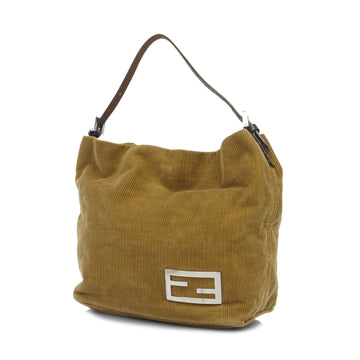 FENDIAuth  Handbag Women's Cord Handbag Brown