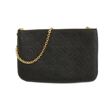 LOUIS VUITTONAuth  Monogram Empreinte Pochette Double Zip M68568