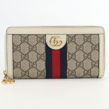 GUCCI GG Zip Around Ophidia 523154 96IWG 9794 Long Wallet Round Supreme Women's