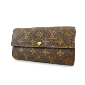 LOUIS VUITTONAuth  Monogram Portofeuil Sala Women,Unisex,Men Long Wallet