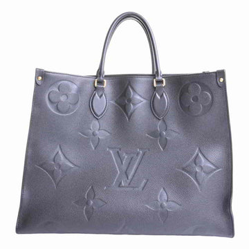 Louis Vuitton Amplant On The Go GM Tote Bag Black Leather