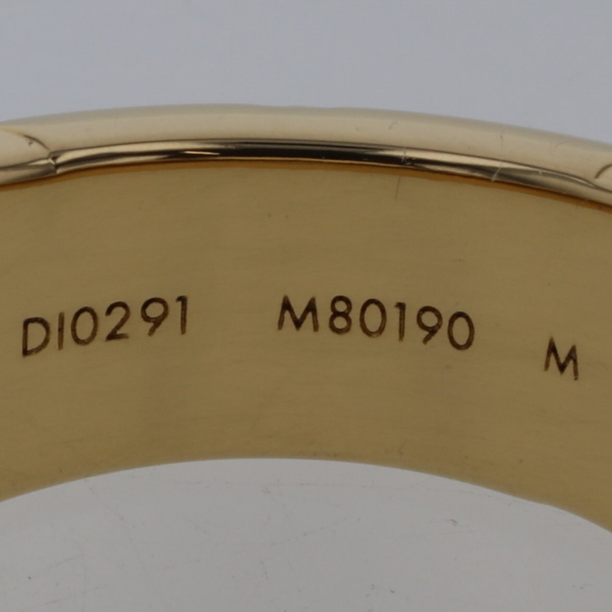 Louis Vuitton Monogram Logo Rings (CHEVALIERE MONOGRAM RING GOLD, M80191,  M80190)