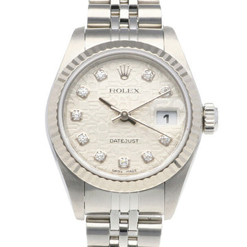 ROLEX Datejust watch stainless steel 79174G self-winding ladies