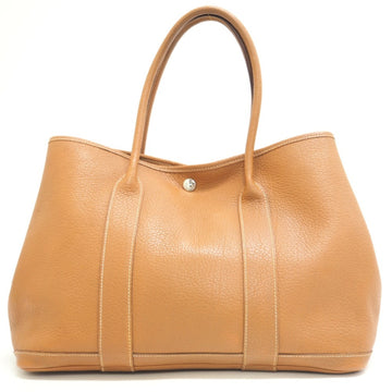 HERMES/ Garden Party MM Tote Bag Brown Ladies