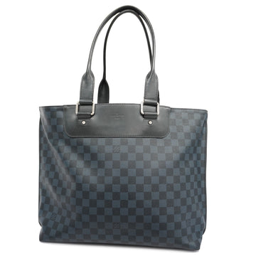 LOUIS VUITTONAuth  Damier Cobalt Hippo Voyage N41397 Men's Tote Bag