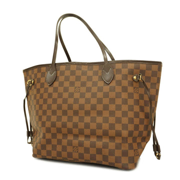 LOUIS VUITTON Tote Bag Damier Neverfull MM N51105 Brown Ladies