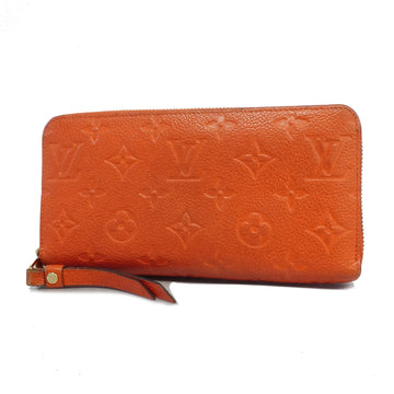 LOUIS VUITTONAuth  Monogram Empreinte Zippy Wallet M60547 Long Wallet Auriane