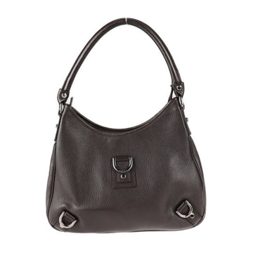 GUCCI Abbey shoulder bag 268637 leather dark brown