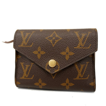 LOUIS VUITTONAuth  Monogram Portofeuil Victorine M62472 Women's Wallet