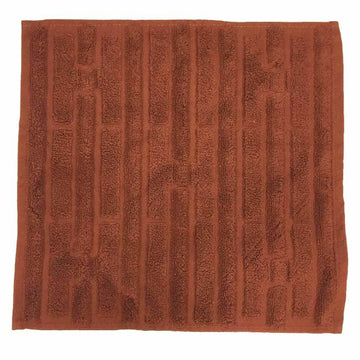 HERMES hand towel handkerchief CARRE 32 32cm LABYRINTHE labyrinth cotton 100% BRUN ECORCE brown men's women's unisex