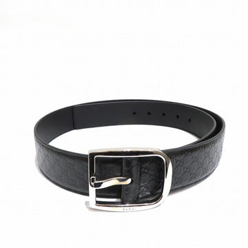 GUCCI Shima 449716 GG Embossed Leather Belt Men's Accessory