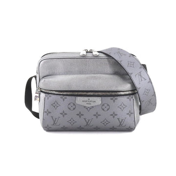 Louis Vuitton Taigarama Outdoor Messenger PM Shoulder Bag Silver M30830 RFID