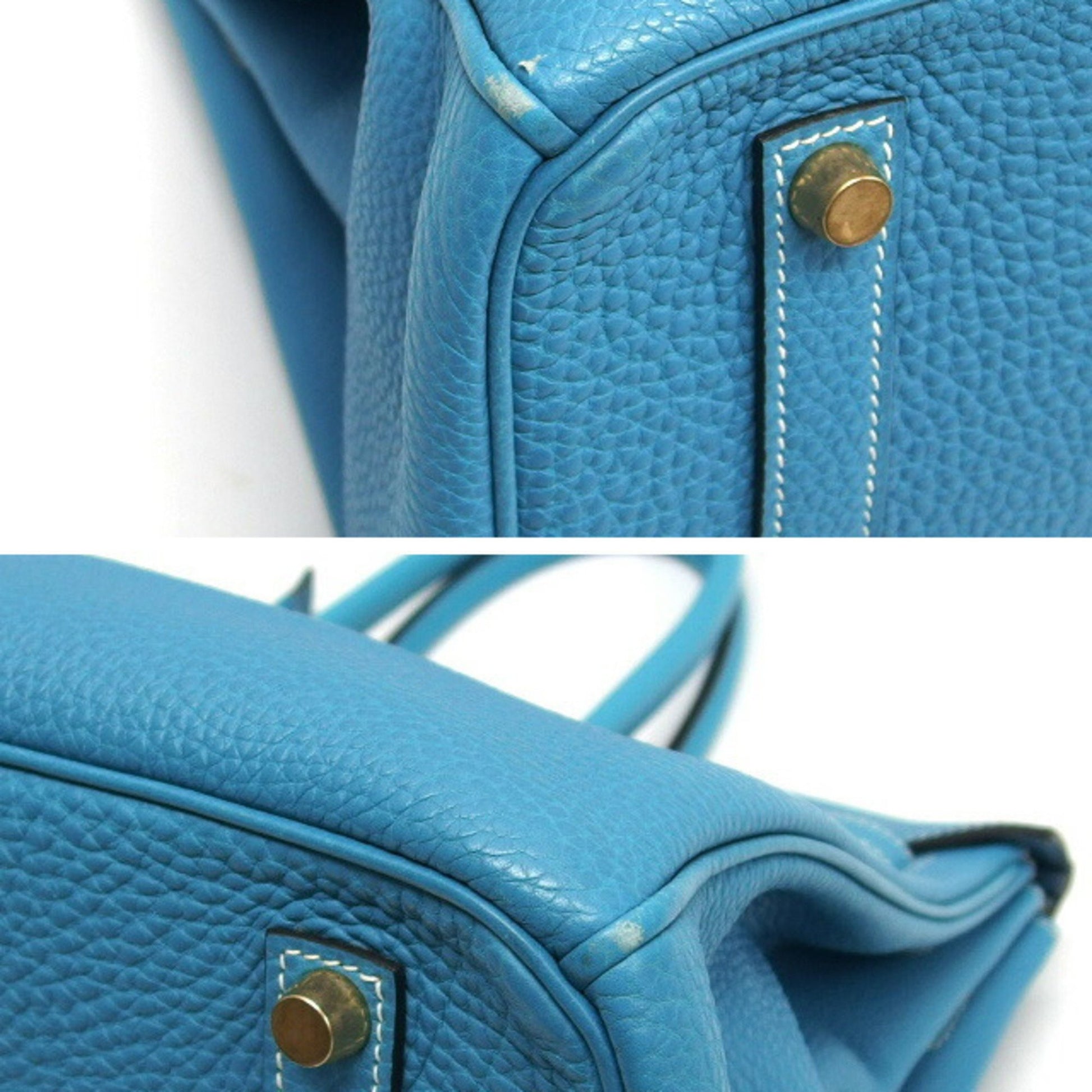 ViaAnabel - #MondayBlues Hermes Birkin 35 in Blue Jean