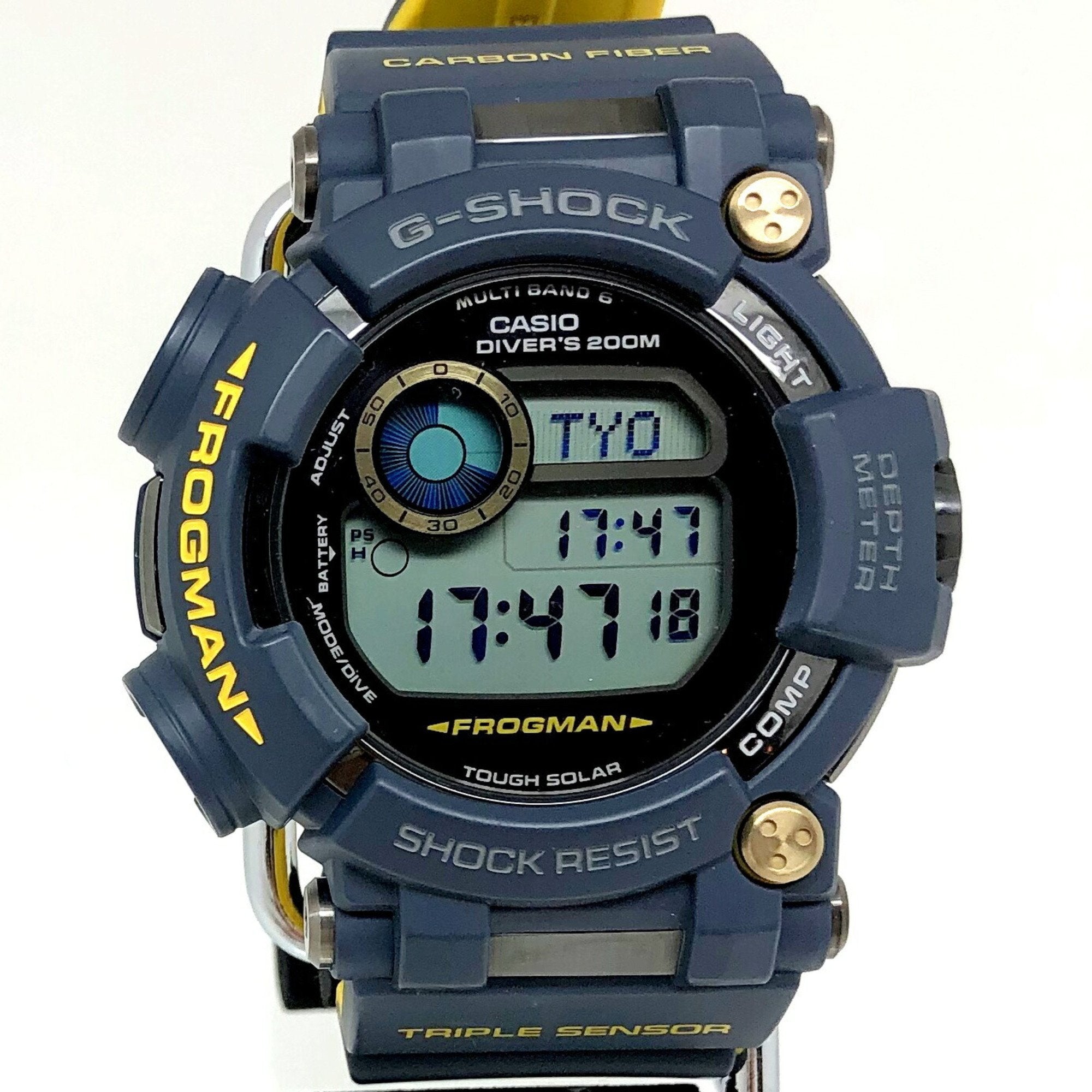 CASIO G-SHOCK G-Shock watch GWF-D1000NV-2 frogman FROGMAN master in na