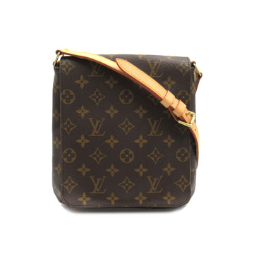 LOUIS VUITTON Musette Salsa Short Brown Monogram PVC coated canvas M51258