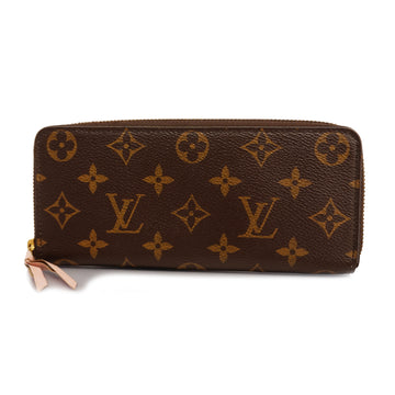 LOUIS VUITTONAuth  Monogram Portefeuille Clemence M61298 Women's Long Wallet