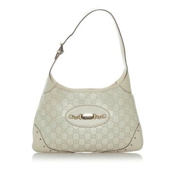 Gucci Shima 145778 White Leather Ladies GUCCI