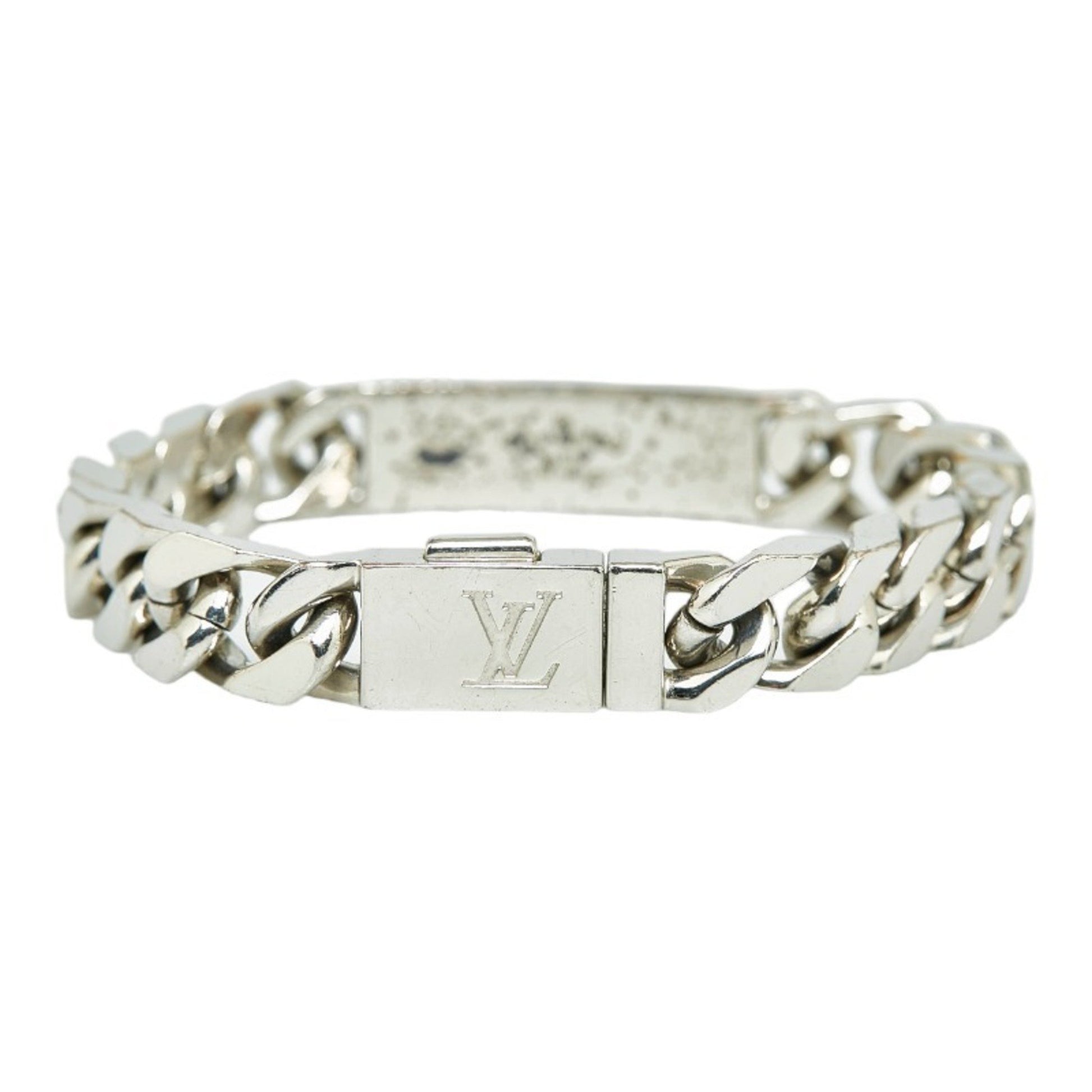 Buy [Used] LOUIS VUITTON Chain Bracelet Monogram Plated Silver M00269 from  Japan - Buy authentic Plus exclusive items from Japan